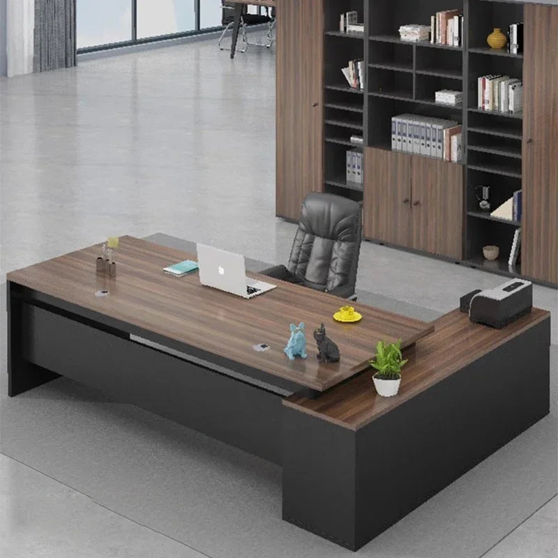 Laptop Monitor Office Desk Storage Standing Reception Conference Computer Desks Corner Executive Escritorio Modern Furniture