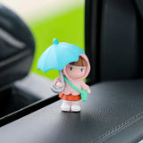 Accessories Ornaments Decoration Beautiful Appearance Car Perfume Clip Couple Design Cute Umbrella Fashionable