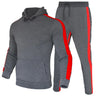 Mens Fashion Tracksuit Hoodies and Black Sweatpants High Quality Male Dialy Casual Sports Jogging Suit Hoodie Set