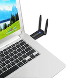 WiFi Bluetooth Wireless Network Card 1300M USB 3.0 Adapter AC1300 With Antenna For Laptop PC Mini Dongle