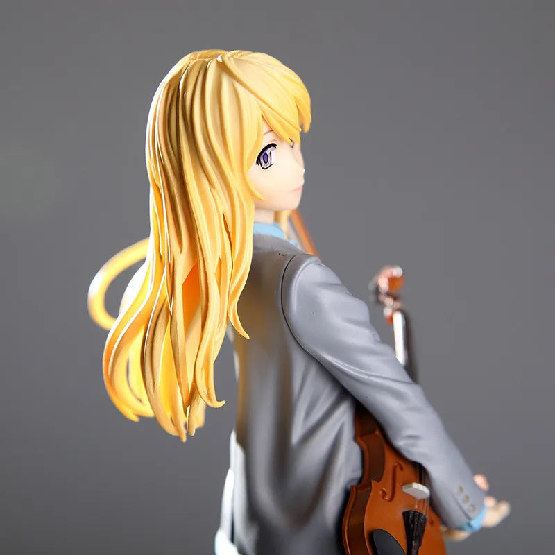 Anime action figure your lie in april kaori miyazono cartoon doll PVC 20cm box-packed japanese figurine world 20 cm