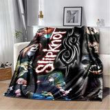 3D S-SLIPKNOT Band Printed Blanket  Fashion Soft Cozy Living room Bedroom Sofa Bed Travel Blanket Child Birthday Gift