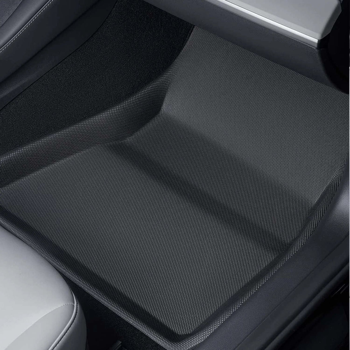 Fits Tesla Model 3 Model Y Floor Mat Luggage Mat Left Hand Drive 2017-2023 Left Right Rudder 4 Seasons Waterproof 3D Floor Liner