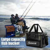 20/28L Portable Fishing Tackle Box EVA Fishing Bag Rod Bait Reel Fish Storage Bag Large Capacity Fishing Lures Hook Box 낚시통 상자