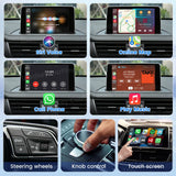 2024 Carlinkit Ai Box Android Wireless Carplay Online Update WIFI 64G LTE Auto Connect For Netflix IPTV Car Intelligent Systems