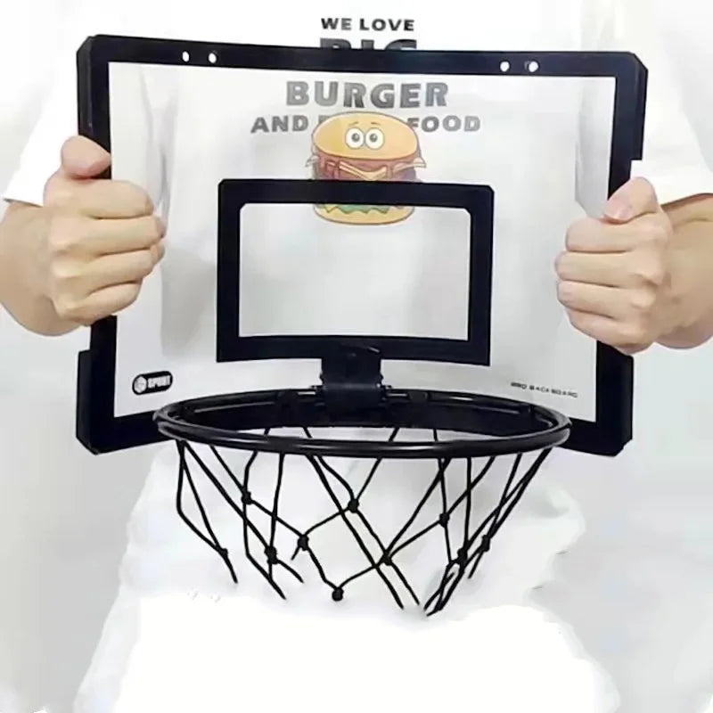 Portable Funny Mini Basketball Hoop Toys Kit Indoor Home Basketball Fans Sports Game Toy Set For Kids Children Adults