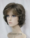 Women Fashion Short Wigs Blonde Brown Black Wig Bob Curly Wigs Real Natural Hair