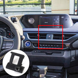 17mm Car Phone Holder Mounts for Lexus ES UX LS RX 570 NX CT Fixed Bracket GPS Supporting Base Dedicated Car Accessories