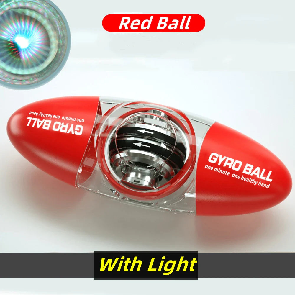 Newest Hand Powerball Wrist Strengthener Power Wrist Ball Gyroscope Gym Grip Exerciser Gyro Fitness Ball Muscle Relax Training