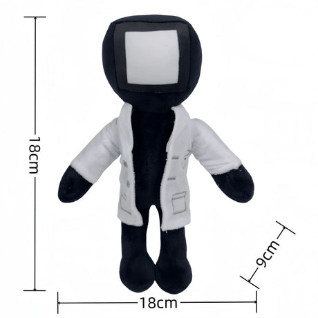 1/11pcs Skibidi Toilet Plush Toys Game Cartoon Toilet tv Man Doll Speakerman Bosses Stuffed For Kids Birthday Christmas Gifts