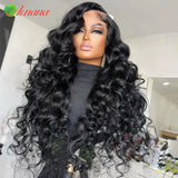 Honey Blonde Deep Curly 13x6 Lace Front Wigs Transparent Lace Human Hair Wigs For Women Water Wave 5x5 Lace Closure Wigs 30 Inch