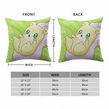 Child Pillowcase Himitsu No Cocotama Decorative Pillows Decor Home Cushion Covers 45x45 Anime Pillow Cases for Bed Sofa Sets