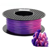 1.75mm PLA 3D Printer Filament Color Change with Temperature 31-45 Degrees Dark Green to Red to Yellow 3D Printing Material