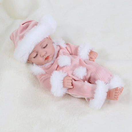 30cm Reborn Baby Dolls Realistic Dolls Toys Girl Real Lifelike Baby Dolls Reborn Full Body Silicone Baby Doll Christmas Gifts