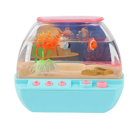 Aquarium  Tank Decoration ,Cartoon with Music with Moving  Mini