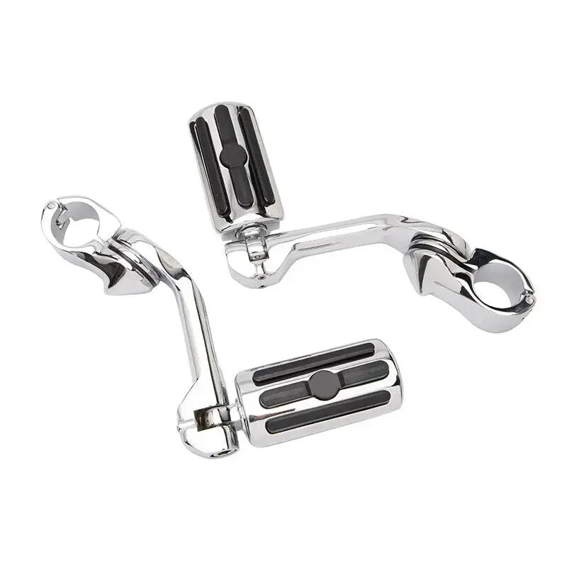 Motorcycle Highway Foot Pegs Footrest For Harley Davidson Road Street Glide FLHX XL 883 1200 Dyna Custom Engine Guard Pedal Foot