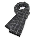 High Quality Men Scarf Autumn Winter Plaid Knitted Wool Muffler Male Business Classic Thick Warm Shawl Gentlemen Chrismas Gift