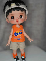 New 26.5cm Cute Boy bjd Doll Whir 1/6sd joint humanoid toot Beak Nude Baby Resin Sweet wine spot makeup free shipping