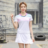 New Badminton Shirts Men Women Table Tennis Shirts Outdoor Running T-Shirts Fitness Gym Tennis Shirts Unisex