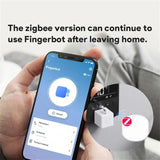 Tuya Zigbee Fingerbot Plus Smart Fingerbot Switch Button Pusher Smart Life Timer Smart Home Works With Alexa Google Home Alice