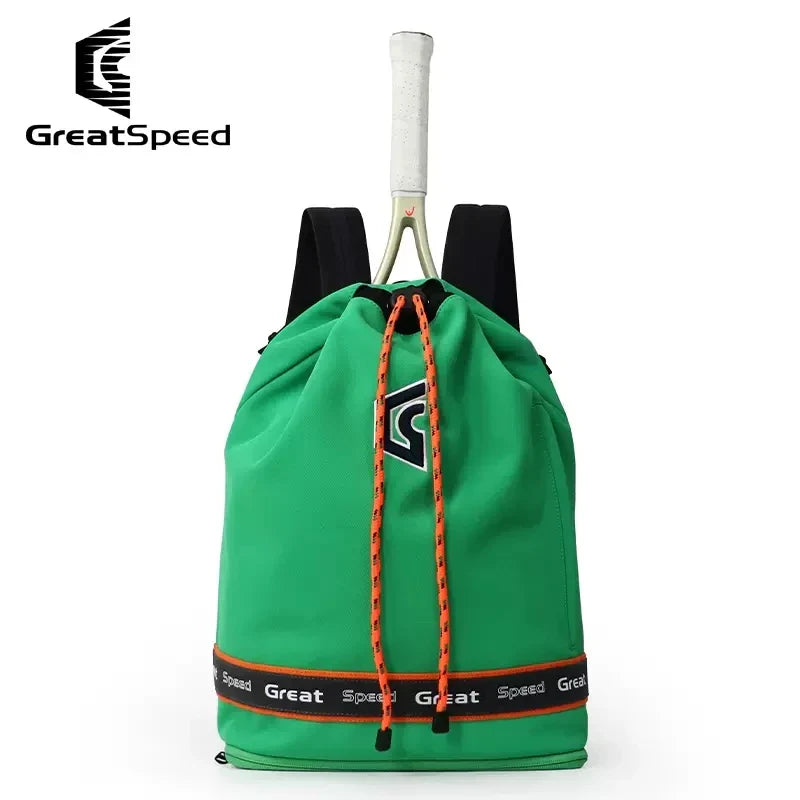 Greatspeed Tennis Racket Backpack Badminton Bag For Men Women Kid Teenagers Adults