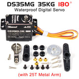 9imod DS35MG 35kg Waterproof Servo 180°/270° Full Aluminum Case Stainless Steel Gear High Torque for 1/8 1/10 RC Car