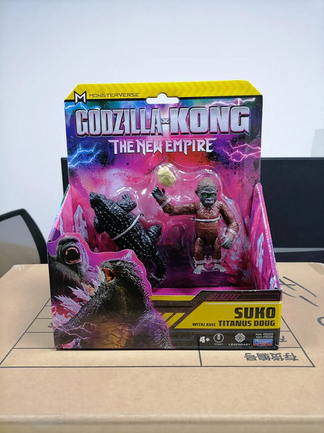 Godzilla Model VS Kong New Empire 2024 Action Figure Joints Movable Skar King Shimo Titanus Doug Kids Birthday Gifts Collectible