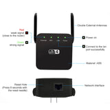 1PC Wireless Repetidor WIFI Repeater 300Mbps Dual Antenna Wi Fi Booster Wi/Fi Long Range Extender 2.4G Wi-Fi Signal Amplifier