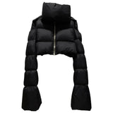 Owen Seak Men Down Coats Jackets Gothic High Street Women Clothing Trench Winter Dust Windbreaker Black Snow Jackets