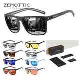 ZENOTTIC Fashion Polarized Sunglasses Shade for Women Men Lightweight TR90 Frame UV400 Protection Square Sun Glasses 2024 2023