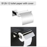 Mirror Chrome Polished Bathroom Hardware Stainless Steel Towel Rack Toilet Paper Holder Towel Bar Hook Bathroom Accessories