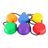 Montessori Rainbow Balance Stone Sensory Integration Training Toys Parish Sports Teaching Aids Party Activities Children Games