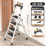 Folding Ladder Carbon Steel Protable Ladder Chair Strong Load-Bearing Kitchen Step Ladder Stool For Home Escada Step Ladders