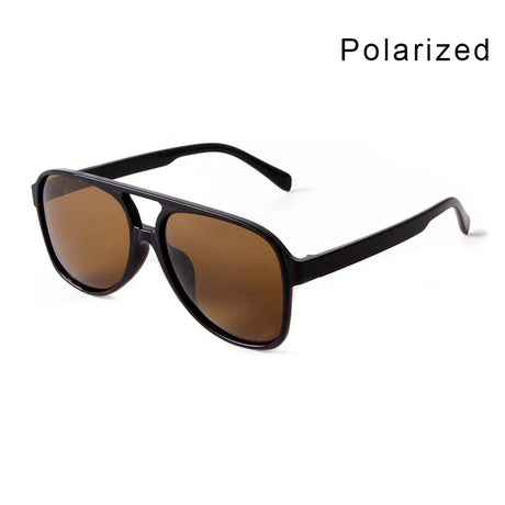 WHO CUTIE Oversized Aviation Polarized Sunglasses Women Brand Design Fashion Trendy Pilot Plastic Vintage Men Sun Glasses Shades