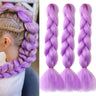 Jumbo Braids Hair Extension 24 inches 3 Pcs/Lot Synthetic YAKI Textured Braided Hairpiece For Twist Box Crochet Braiding Hair