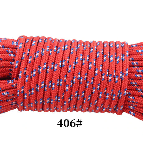 Yooupara Paracord 3mm 100FT 50FT Rope 1 Strand Paracorde cord Outdoor Survival  Equipment 40 Colors Wholesale