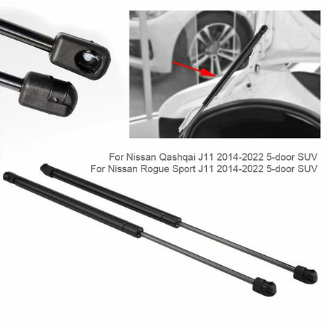 Car Trunk Gas Struts Springs Rear Trunk Tailgate Gas Shock Dampers Lift Strut Support for Nissan Qashqai J11 2014-2022 Absorber