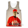 New Fashion Women/Men's 3D Print Rapper 50 Cent Tank Tops Harajuku  Vest  Summer Undershirt Shirts Streetwear  H01