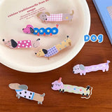 1/3/5PCS Duckbill Clip Lovely Eye-catching Short Hair Children's Cute Hair Accessories Cartoon Hairpin Hair Accessories Popular