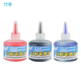 1 Bottle 50ml Refill Ink for Refilling Inks Whiteboard Marker Pen Black Red Blue 3 Colors School Office Supplies Dropship