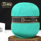 150g Solid Color Silk Cotton Yarn Soft Yarn For Crocheting, Knitting T-shirts Shawls Scarves Accessories And Handicrafts