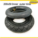 8 Inch Electric Scooter Special Tire 200x50 (8X2) Inner Tube Outer Tyre for Razor E100, E200, EPunk and Dune Buggy Wheels Parts