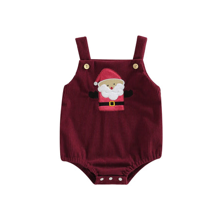 ma&baby 0-18M Christmas Newborn Baby Romper Toddler Infant Boys Girls Corduroy Deer Santa Jumpsuit Cute Xmas Costumes Clothing