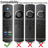 1~4PCS For Amazon Fire TV Stick 4K TV Stick Remote Silicone Case Protective Cover Skin Remote Control Protection Silicone Cover