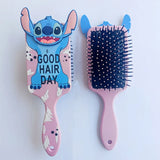 Disney Cartoon Stitch Air Cushion Comb Salon Hair Care Styling Tool Anti Tangle Anti-Static Hairbrush Head Comb Hairdressing