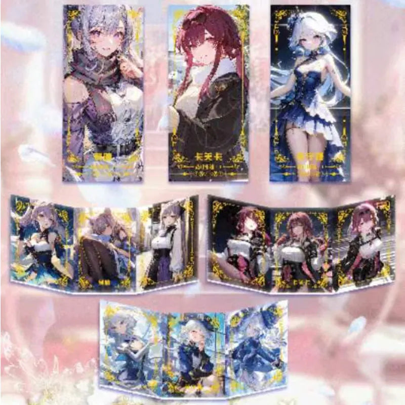 2024 Newest Hua Ye Xiang Feng Collection Card Waifu Blind Box CCG ACG TCG Game Palying Doujin Toys And Hobbies Gift