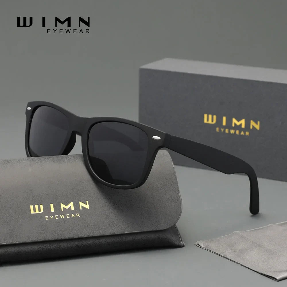 Genuine WIMN New Sports Polarized Men‘s Sunglasses Male Sun Glasses For Men Fishing Driving Glasses UV400 Unisex