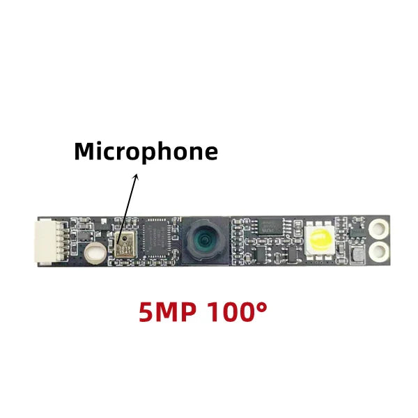 5MP USB Camera Module Wide Angle Lens Face Recognition Webcam 2592x1944 for Notebook Robot Vision Aerial Image ID identification