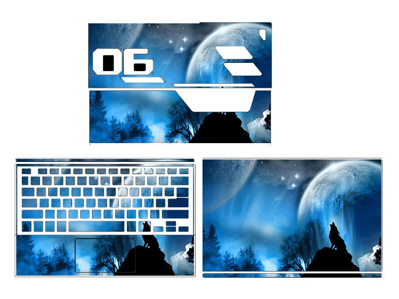 Dazzle Vinyl Laptop Special Sticker Skin Decal Protector Cover for ASUS ROG Flow Z13 (2022) GZ301