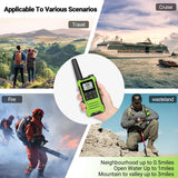 4PCS Baofeng F22 PMR446 /FRS Walkie Talkie Portable Mini Communication Radio Profesional Talkie Walkies With Portable Suitcase